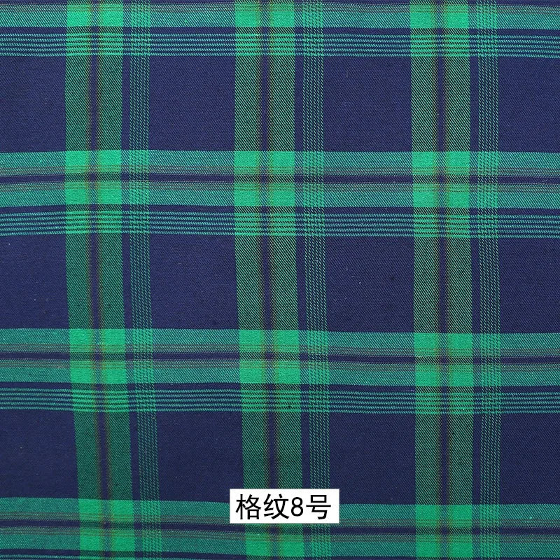 Scottish Style Plaid Fabric – Soft Breathable Cloth for Christmas Skirts, Uniforms, Dresses, DIY Sewing & Background Decor