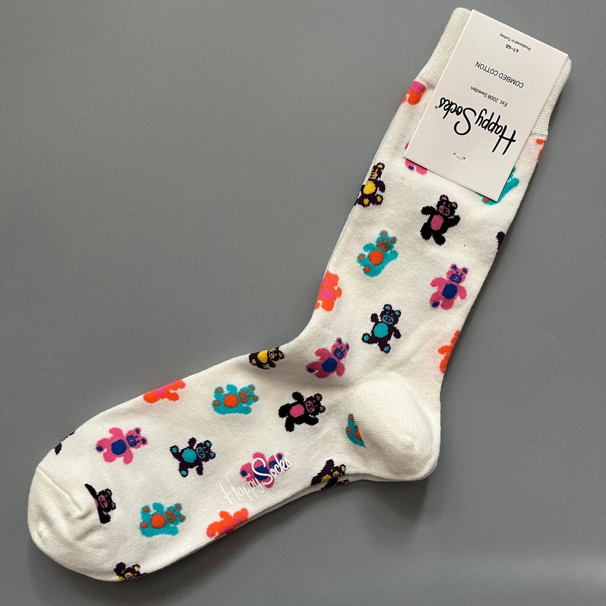 Men’s Classic Crew Socks – Cotton Everyday Socks, Sizes 7–11 UK (41–46 EU)