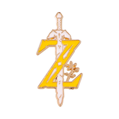 Anime Game Enamel Pins – Metal Lapel Brooch Set for Backpack, Costume & Cosplay Accessories Gift