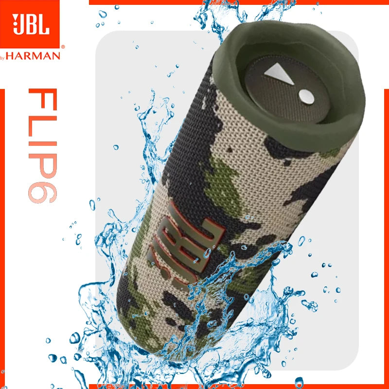 JBL Flip 6 Portable Bluetooth Speaker – Waterproof Wireless Speaker with Powerful Sound & Independent Tweeter
