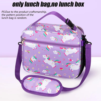 Fiambrera Bento para niños – Recipiente de comida portátil a prueba de fugas para la escuela, viajes y picnics, fiambrera para estudiantes apta para microondas para frutas, aperitivos y comidas