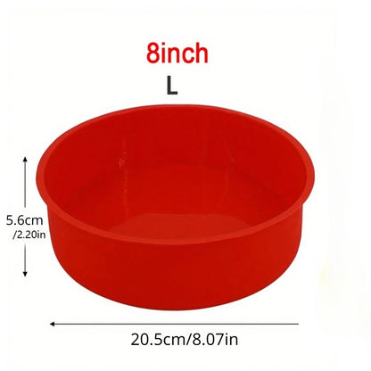 Silicone Heart-Shaped Cake Pan – Non-Stick Reusable Baking Mold for Cakes, Toast, Pastries & Desserts, Flexible Kitchen Bakeware Tool