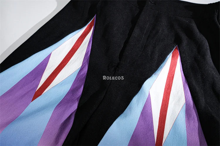 Genshin Impact Scaramouche Cosplay Costume – Fanart Digital Circus Style Roleplay Suit for Men, Halloween & Party Outfit