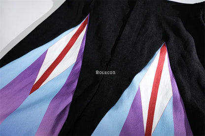 Genshin Impact Scaramouche Cosplay Costume – Fanart Digital Circus Style Roleplay Suit for Men, Halloween & Party Outfit
