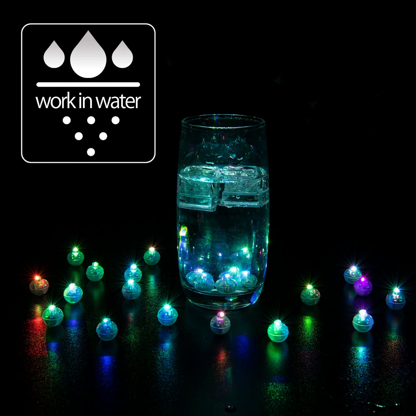 Mini luces LED para globos – Pequeñas luces redondas para globos, bodas, Navidad y decoraciones para fiestas