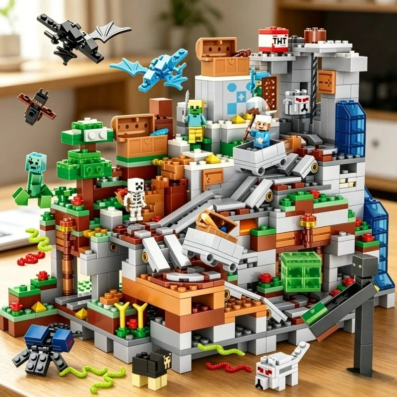 MOC Model Building Blocks Set – DIY Construction Model Kit, Creative Building Toy Set & Birthday Gift for Kids and Collectors