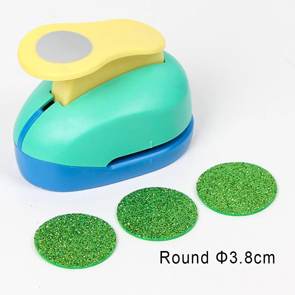 Perforadora circular – Herramienta ajustable para perforar papel con círculos de 1,5 cm a 7,5 cm para álbumes de recortes, manualidades, creación de tarjetas y proyectos de papelería