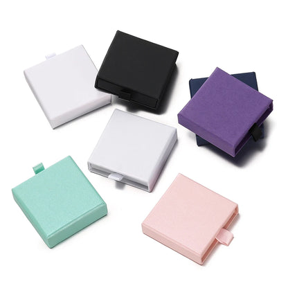 Caja de Regalo Creativa con Cajón para Joyas – Anillos, Collares, Pendientes y Pulseras – Estuche de Lujo para Exhibición y Empaque de Joyería