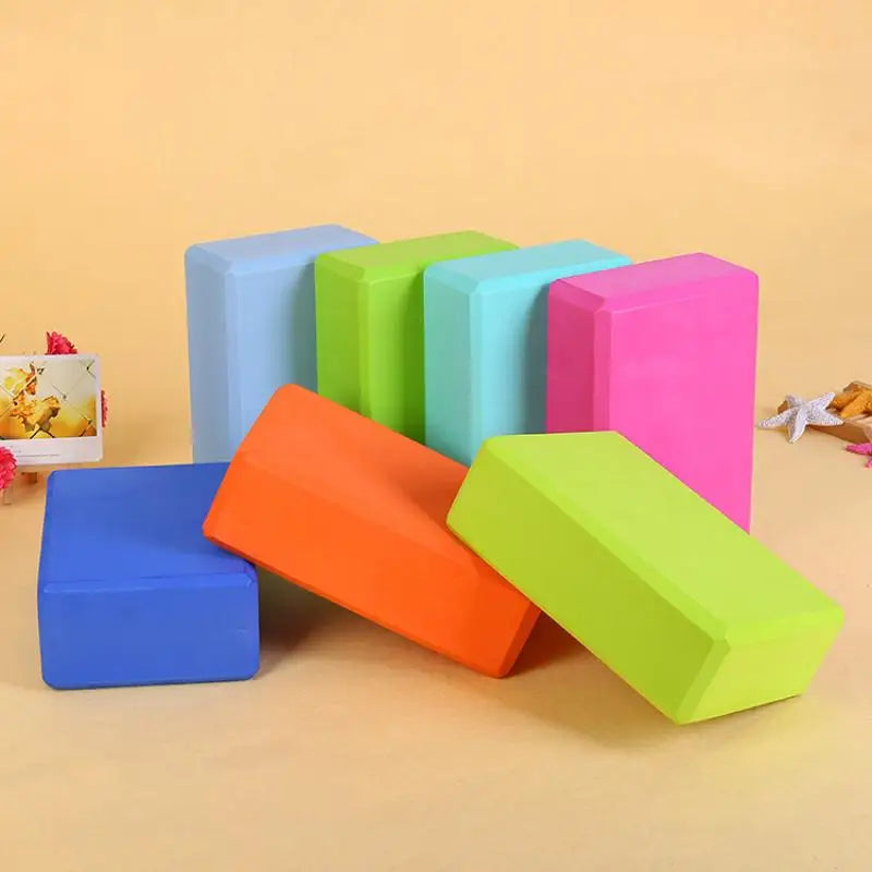 2 PCS Briques en mousse EVA pour le yoga – Outils de soutien légers pour le yoga, les étirements, l'entraînement de danse, la mise en forme du corps et les exercices de fitness