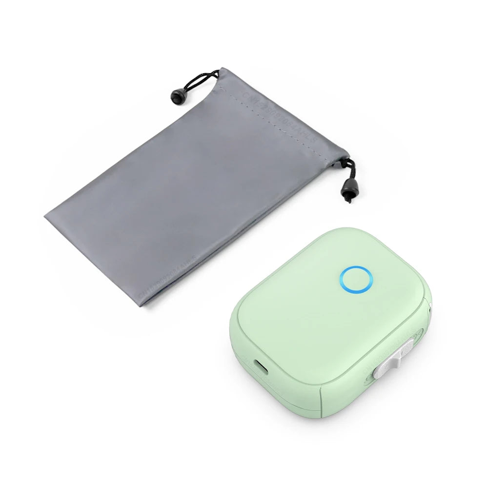 Mini impresora térmica Marklife P12 – Máquina etiquetadora portátil, impresora de pegatinas adhesivas con cinta de etiquetas continua, dispositivo de etiquetado de bolsillo Bluetooth para el hogar, la oficina y la organización