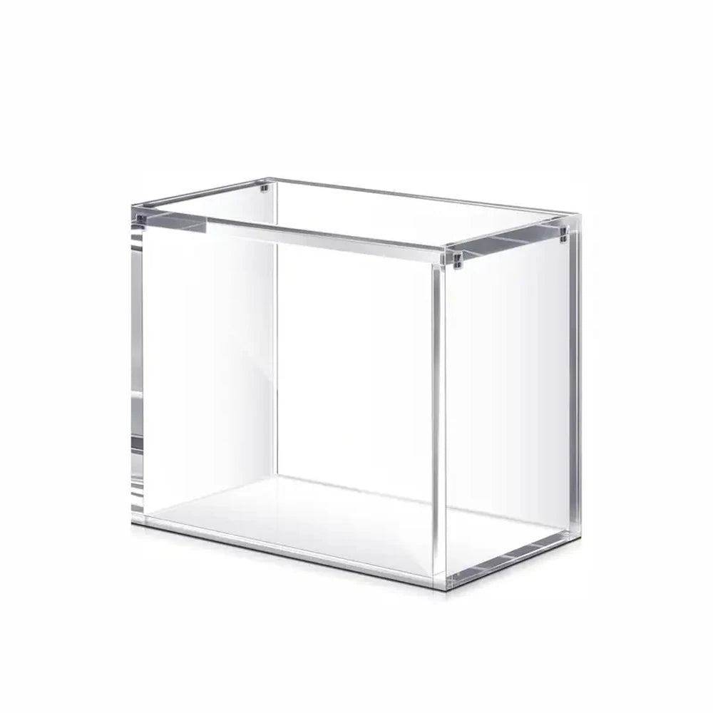 5mm Acrylic Booster Box Display Case – Stackable Magnetic Buckle Transparent Protective Storage Box for TCG Cards