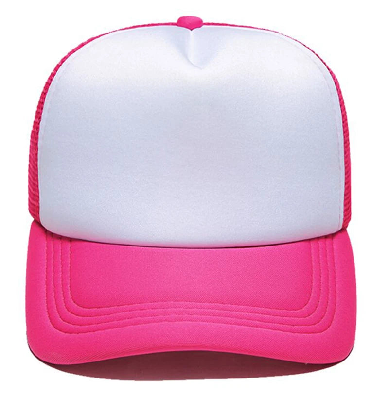 Gorra Trucker de Malla de 5 Paneles con Logotipo Personalizado – Gorra de Béisbol Ajustable para Hombres y Mujeres, Equipos Deportivos y Uso al Aire Libre en Verano