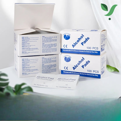 Toallitas desinfectantes portátiles con 75% de alcohol – Envasadas individualmente para teléfonos, vajillas, pasamanos públicos, uñas, inodoros y uso higiénico diario