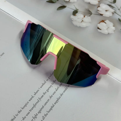 Kids' UV400 Sports Sunglasses – Boys & Girls Cycling & Outdoor Eyewear, Lightweight Summer Sun Shades for Youth