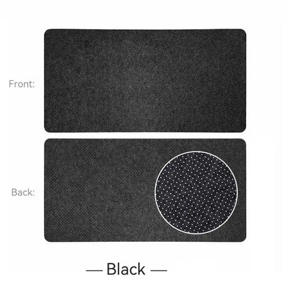 Large Wool Felt Desk Mat - Non-Slip Keyboard & Mouse Pad for Gaming, Office & Computer Desk Protection
