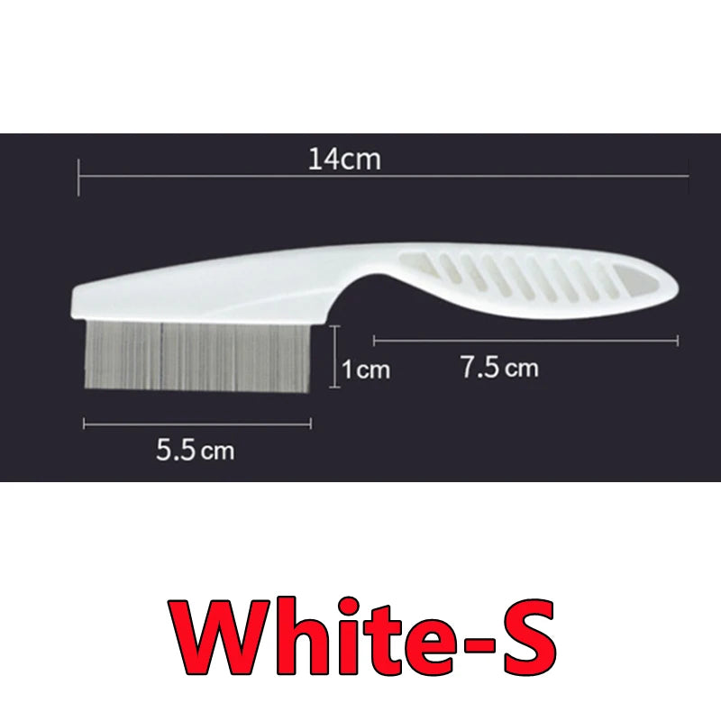 Professional Pet Deshedding Comb Dog & Cat Hair Removal Brush Fur Trimmer Grooming Tool