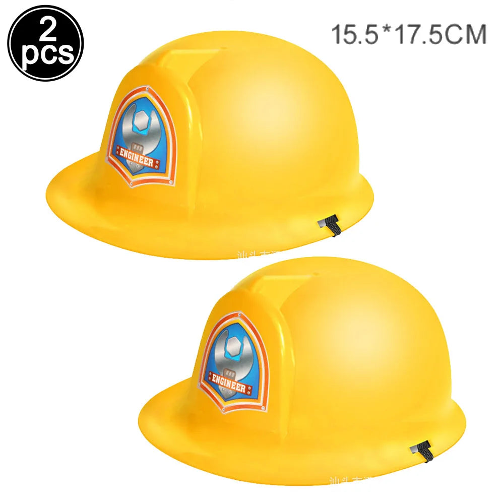 Construction Truck Slap Bracelets – Kids' Engineering-Themed Wristbands for Construction-Themed Birthday Parties, Party Favors & Goodie Bag Fillers