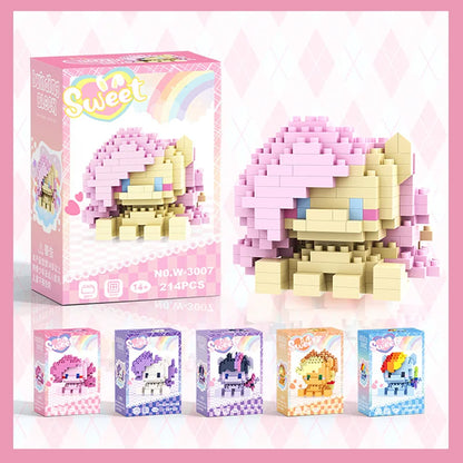 My Little Pony Equestria Girls Building Blocks – Twilight Sparkle Cartoon Character Figure Construction Toy for Children