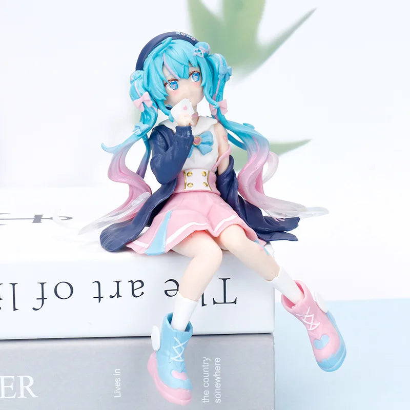 Hatsune Miku Anime Figure – Virtual Singer Manga Statue Figurine Model Toy for Desk Decoration, Cake Topper & Gift