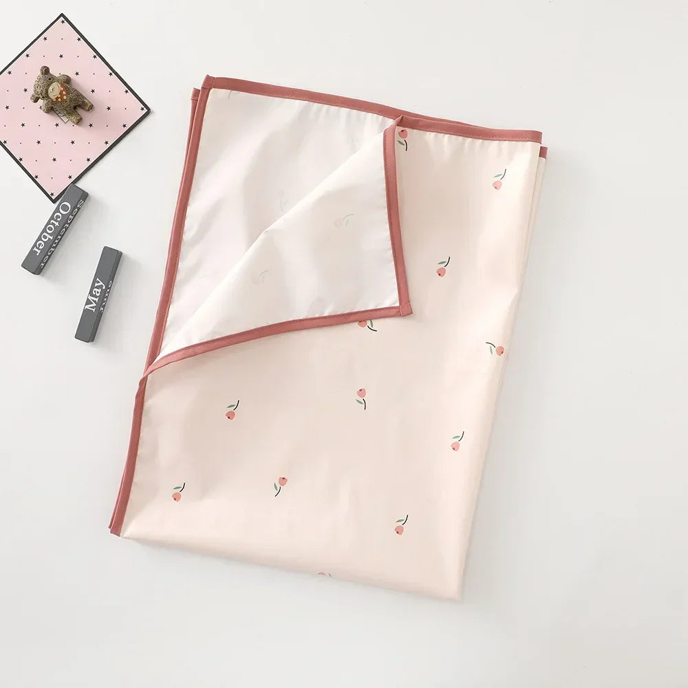 Matelas à langer imperméable réutilisable – Housse de matelas à langer portable pliable pour nouveau-nés, voyages et jeux