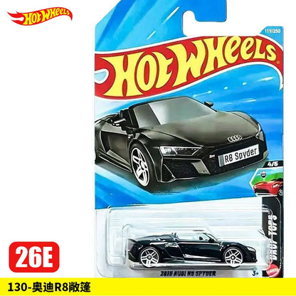 Hot Wheels 1:64 Mainline Series 2026 E Case Diecast Car – Collectible Toy Vehicle Models Featuring Simpsons, Pagani, Audi, Mazda & Dodge