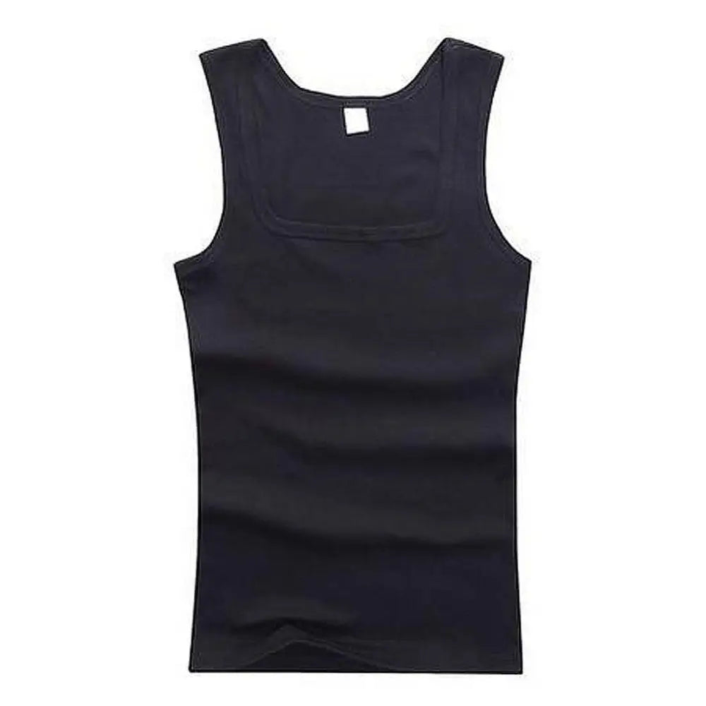 Unisex 100% Cotton Tank Top – Plus Size Sleeveless Fitness Vest for Men & Women, Breathable Gym Workout Shirt