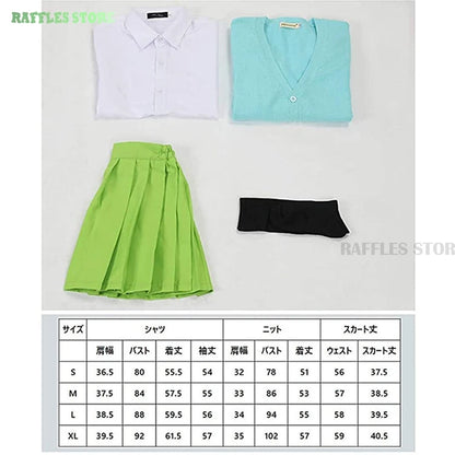 The Quintessential Quintuplets Cosplay Costume & Wig Set – School Uniform Collection