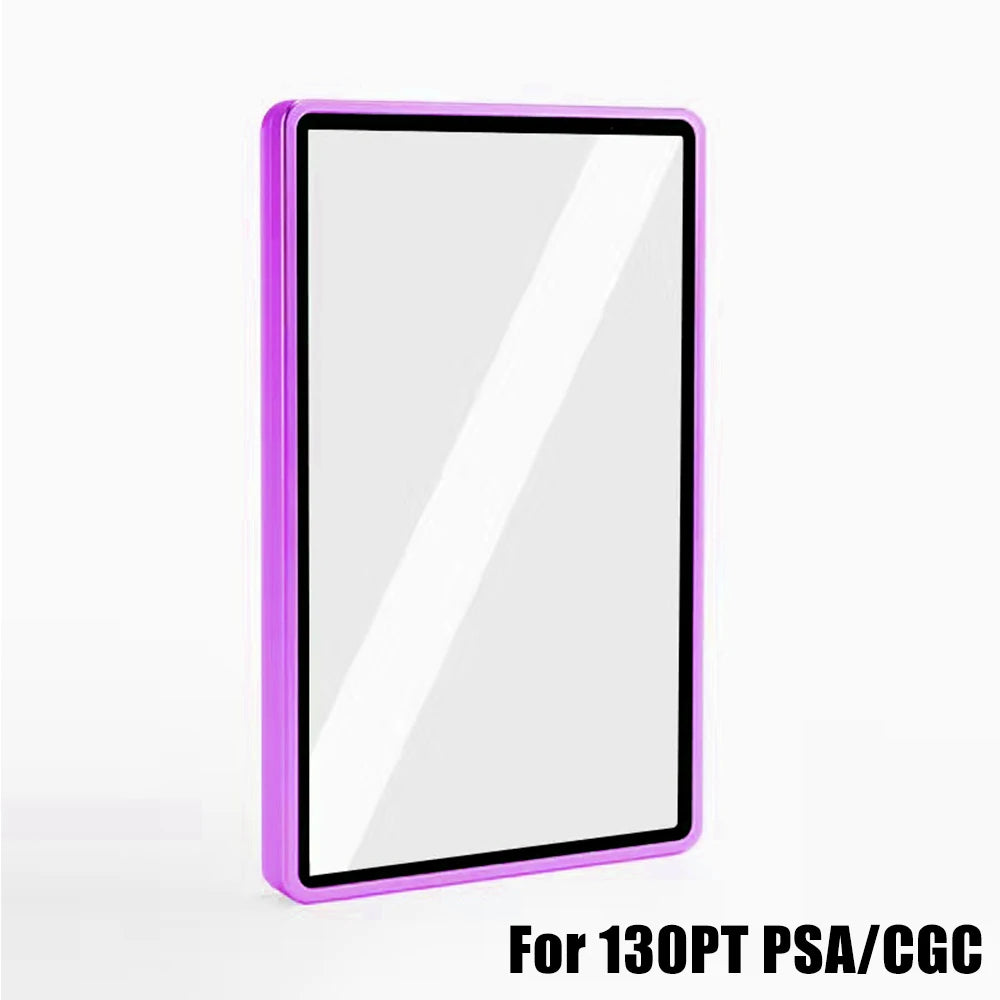 Multicolor Aluminum Alloy Graded Card Protector Case for PSA, CGC & BGS Slabs | Scratch-Resistant Holder