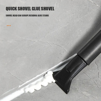5-in-1 Silicone Caulking Tool Kit – Sealant Remover, Smoothing Spatula & Window Squeegee for Grout & Silicone