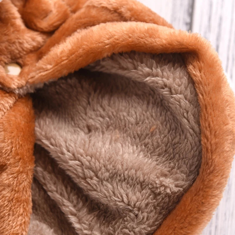 Funny Halloween Costume for Small Dogs – Warm Fleece Cosplay Coat & Jacket for Corgi, French Bulldog, Puppies & Medium Pets, Halloween Outfit