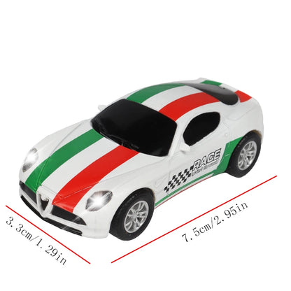 Voiture de slot analogique 1:64 pour Carrera GO et Scalextric – Voiture de course électrique à grande vitesse, véhicule jouet de piste de course de police
