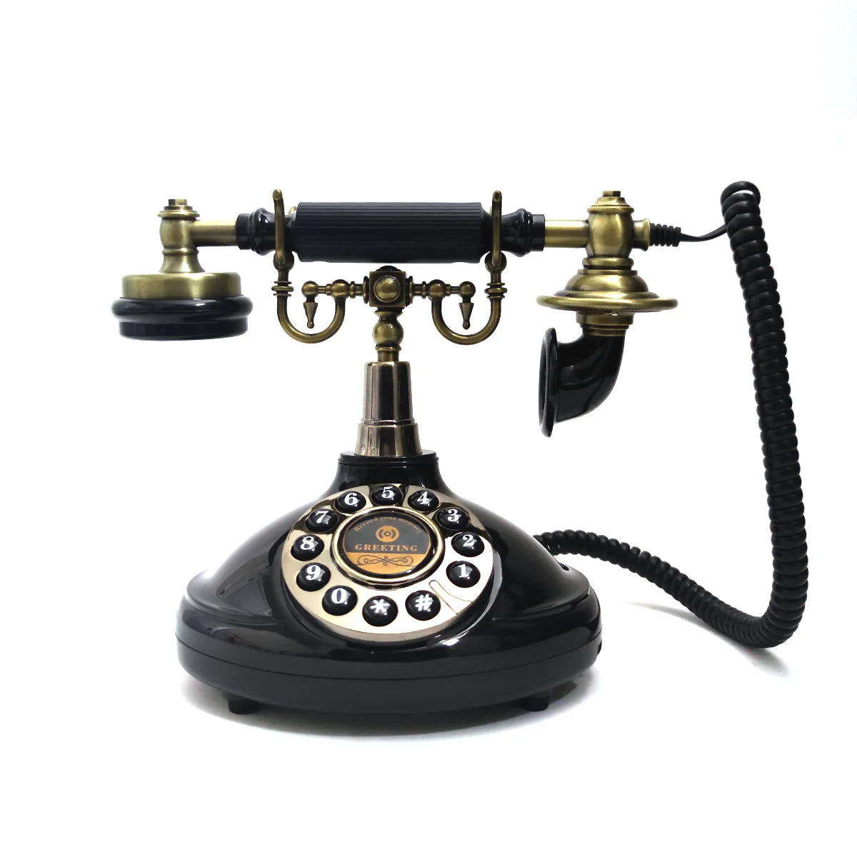Retro Wedding Voice Guestbook Phone – Classic Vintage Telephone Audio Guestbook for Weddings, Birthdays, Parties & Confessional Messages