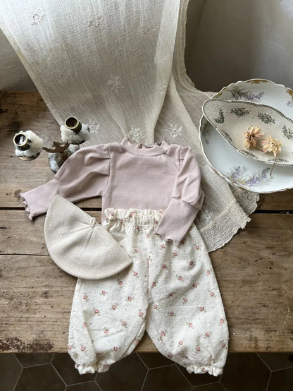 Pantalones de Bebé de Algodón Orgánico – Pantalones Suaves de Muselina Estampados para Recién Nacidos y Niños Pequeños, Parte de Abajo Informal y Adorable para Usar en Primavera, Verano, Otoño e Invierno