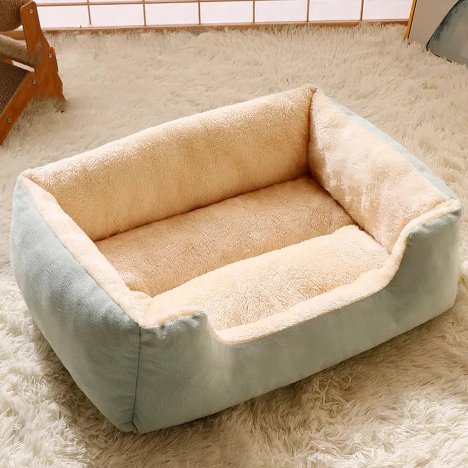 Cama para gatos, casita cómoda para mascotas, cesta suave y cojín para gatos y perros pequeños, cama cómoda para dormir gatitos, accesorios para mascotas