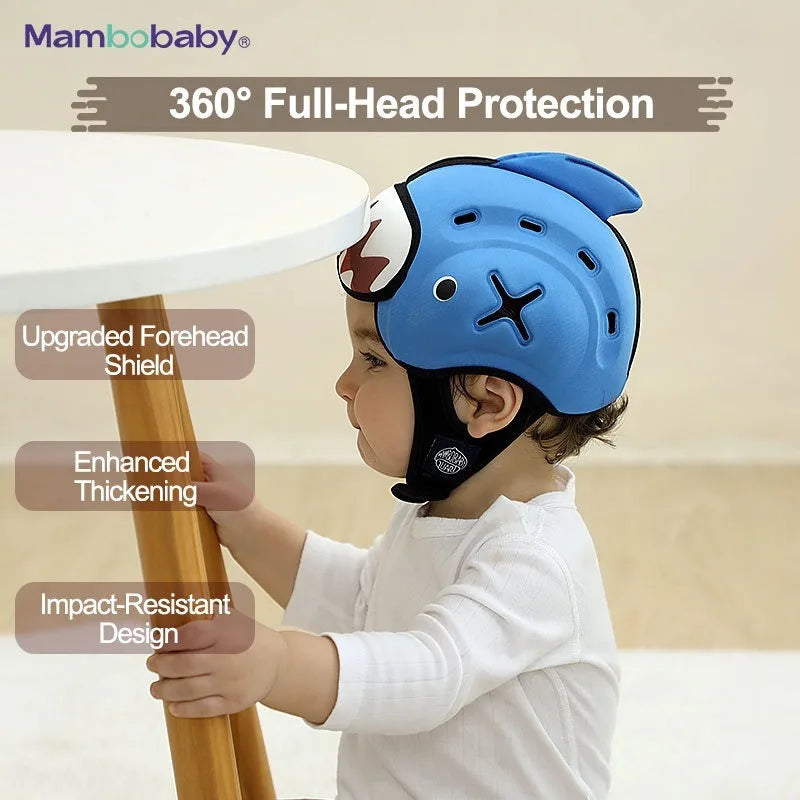 Baby Head Protection Helmet Soft Anti-Fall Safety Hat for Crawling & Walking Toddlers