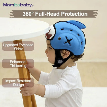Baby Head Protection Helmet Soft Anti-Fall Safety Hat for Crawling & Walking Toddlers