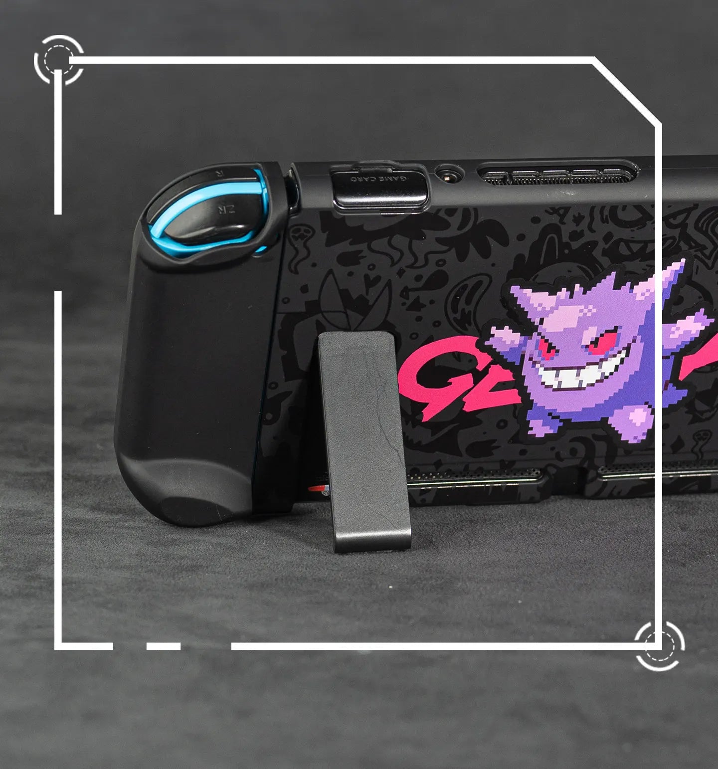 Housse de protection avec poignée pour Nintendo Switch 2 Pokémon Ectoplasma – Accessoires de jeu de dessin animé
