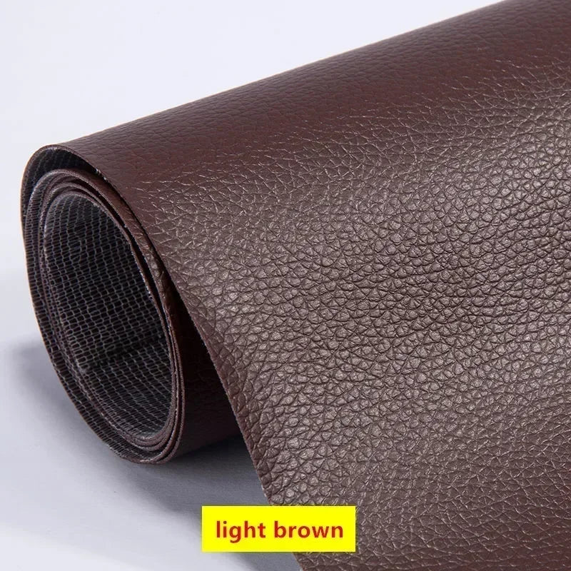 Leather Repair Tape PU Leather Patch Self-Adhesive for Sofa Couch Car Seat Bed Head Furniture Renovation Repair Home Decoration