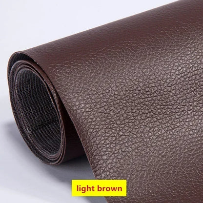 Leather Repair Tape PU Leather Patch Self-Adhesive for Sofa Couch Car Seat Bed Head Furniture Renovation Repair Home Decoration