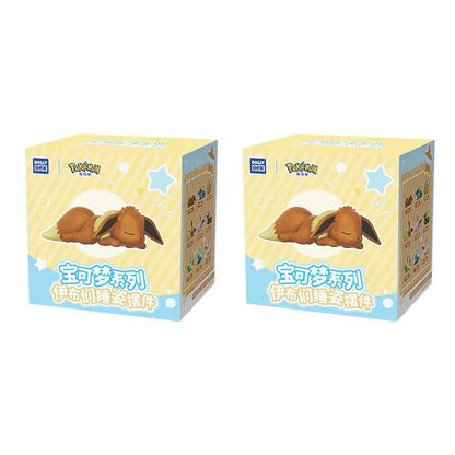Original Pokémon Eevee Sleeping Position Series Blind Box – Sylveon, Umbreon, Flareon, Jolteon Desktop Decoration Model Gift