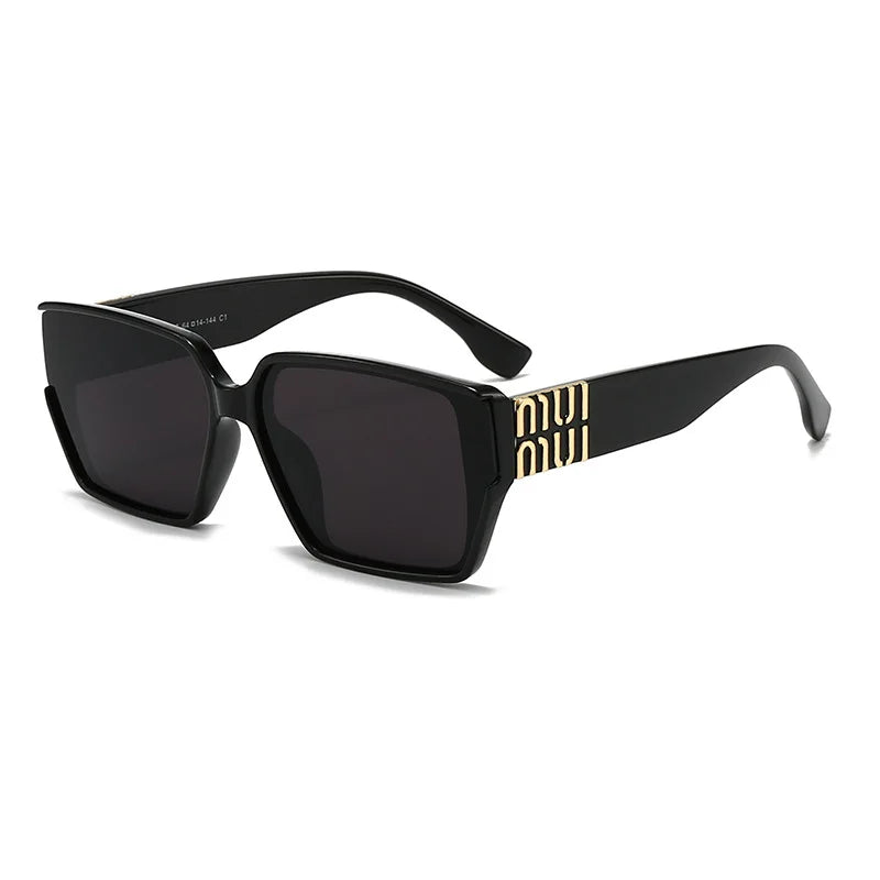 Fashion Square Sunglasses for Women & Men – Stylish Unisex Vintage Shades with UV400 Protection, Trendy Luxury-Inspired Eyewear