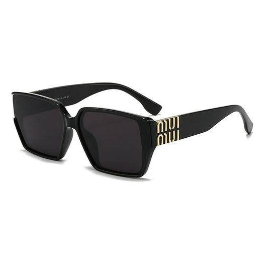 Fashion Square Sunglasses for Women & Men – Stylish Unisex Vintage Shades with UV400 Protection, Trendy Luxury-Inspired Eyewear