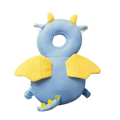 Mochila protectora de cabeza para bebé – Cojín de seguridad de abeja ángel para 1-3 años, almohada protectora anticaída