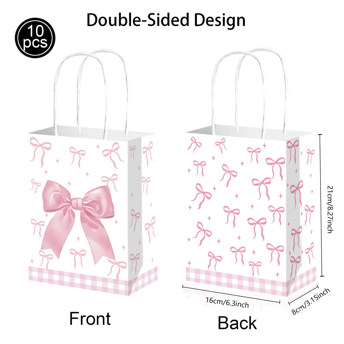 Kit de Fête d'Anniversaire Rose – Thème Princesse Bannière, Ballons Nœud, Pailles, Assiettes en Papier Jetables, Serviettes et Gobelets Vaisselle Décorations pour Fêtes d'Anniversaire de Filles