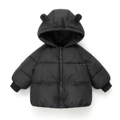 Baby and Toddler Winter Jacket 2-6 Years, Thick Warm Hooded Coat for Boys and Girls, Windproof Children’s Outerwear Snowsuit