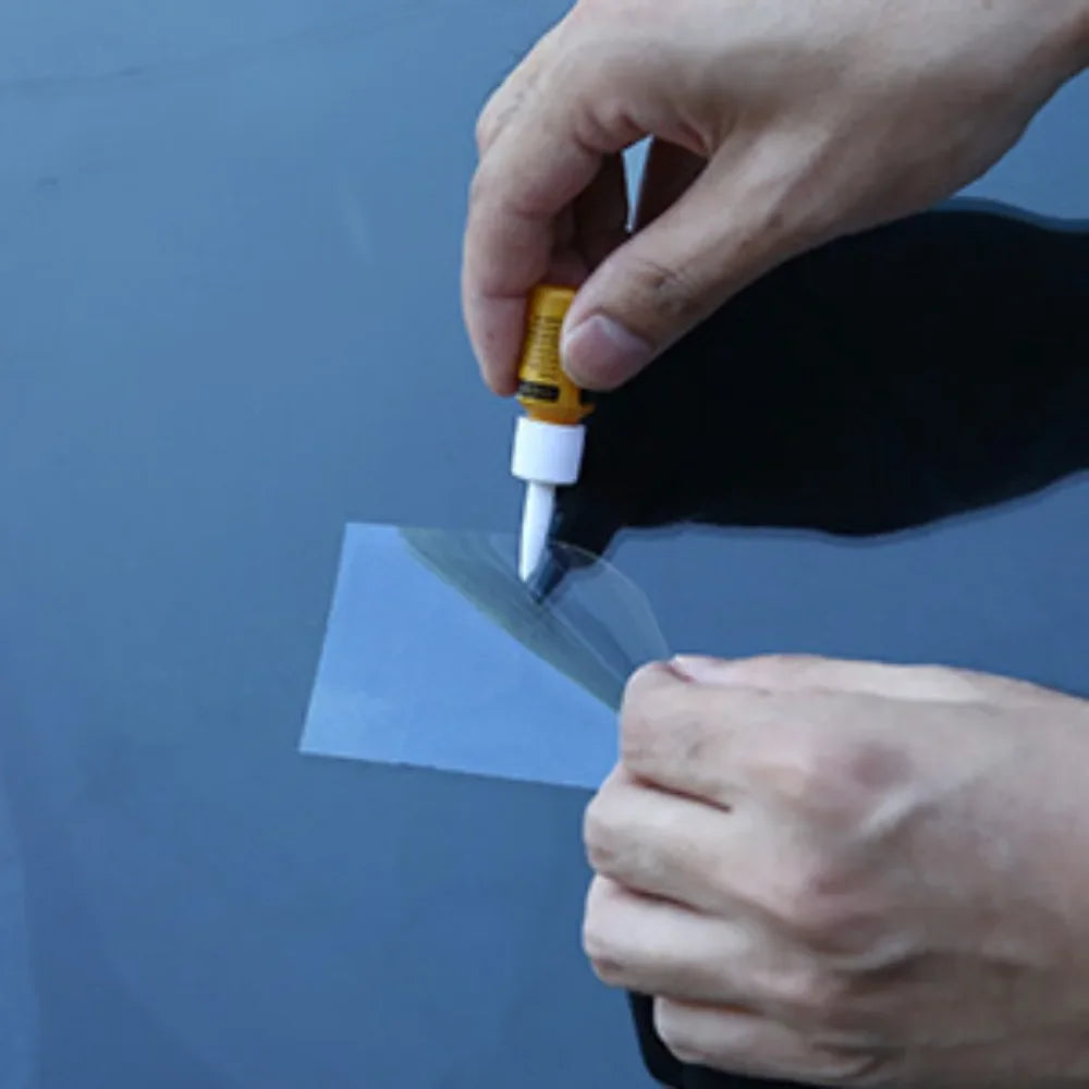 Kit de reparación de grietas para parabrisas – Resina reparadora de chips y grietas de cristales para parabrisas, pantallas y mantenimiento de cristales de automóviles