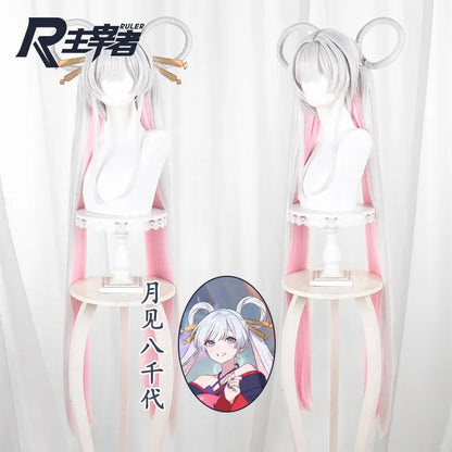 Cosmic Princess Kaguya / Tsukimi Yachiyo Cosplay Costume | Dark Blue Dress for Party, Stage Performance & Anime Convention