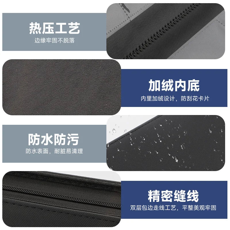 Classeur de cartes à collectionner 1024 pochettes | Grand album à fermeture éclair étanche de 12/16 pochettes pour cartes Pokémon, Yu-Gi-Oh!, MTG & TCG