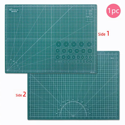 A2 Self-Healing Cutting Mat – Large 23.6×17.7 Inch Craft Mat with Grid Surface for DIY, Quilting & Office Use