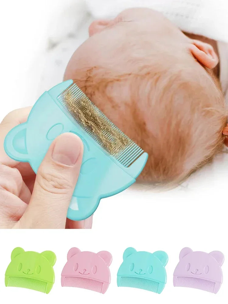 Masseur de cuir chevelu et brosse à cheveux doux en silicone pour bébé – Peigne de bain doux pour nouveau-nés, nourrissons et tout-petits